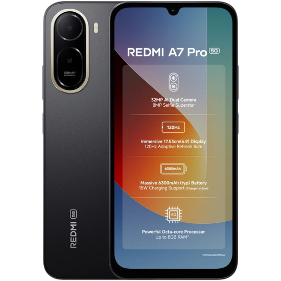 تصویر گوشی موبایل شیائومی مدل Redmi A7 دو سیم کارت ظرفیت 64 گیگابایت و رم 3 گیگابایت