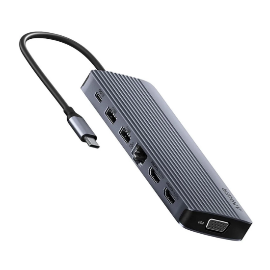 تصویر هاب 14 پورت USB-C انکر مدل A8389