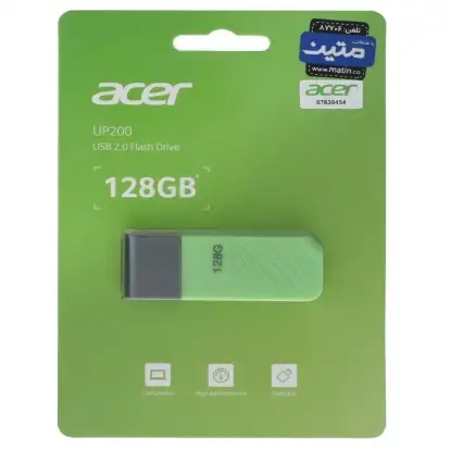 نمایش جزئیات فلش مموری ایسر مدل UP200 USB2.0 ظرفیت 128 گیگابایت