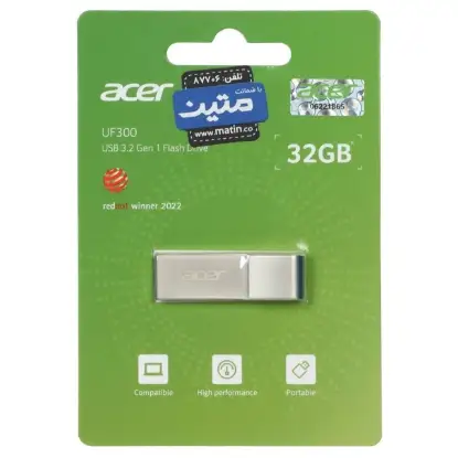 نمایش جزئیات فلش مموری ایسر مدل UP300 USB3.2 ظرفیت 32 گیگابایت
