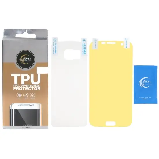 تصویر گلس گوشی موبایل مدل Full cover J.C.COMM TPU