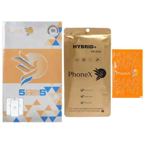 تصویر گلس گوشی موبایل مدل Phonex Polymer nano