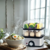 تخم مرغ پز گرین لاین مدل 3Tier Egg Cooker GN3TREGGCKGY - تصویر پنجم