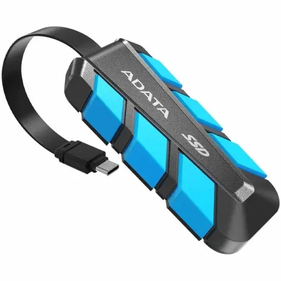 تصویر هارد اکسترنال ای دیتا مدل SC740 USB3.2 ظرفیت 500 گیگابایت